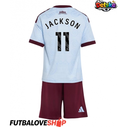 Dres Aston Villa Nicolas Jackson #11 Tretina pre deti 2026-27 Krátky Rukáv (+ trenírky)